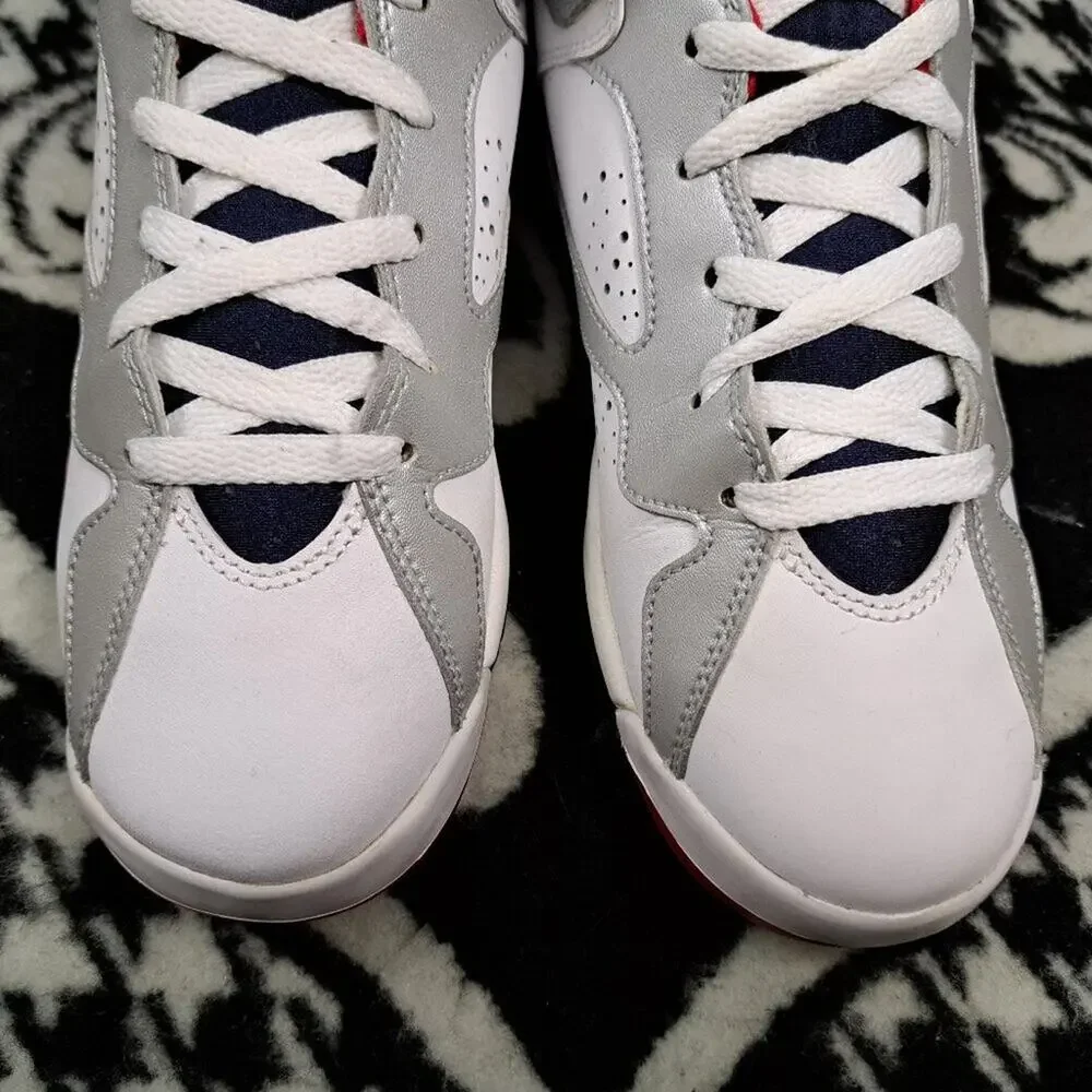 %Nike Air Jordan 7 Retro Sneakers Youth Size 6.5 Y / AJ17